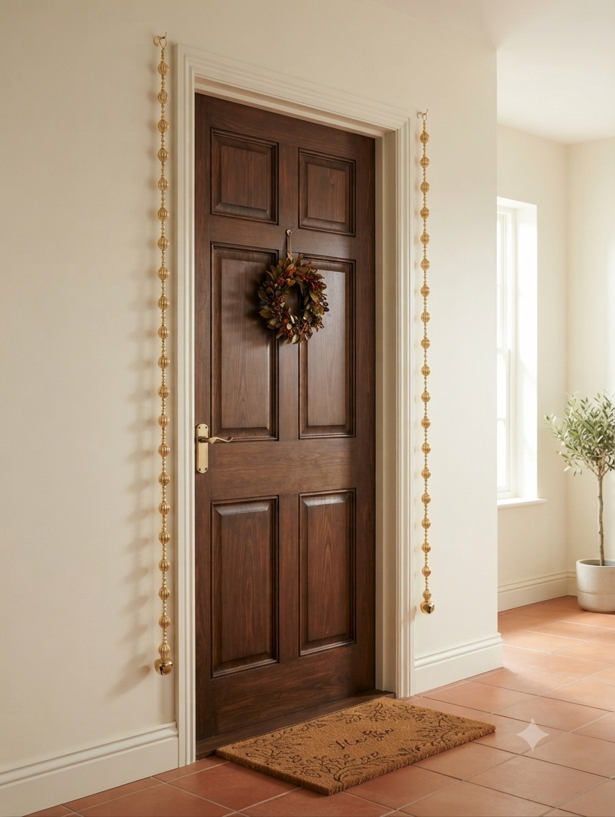 Big Golden Beads Door Side Toran (DST)